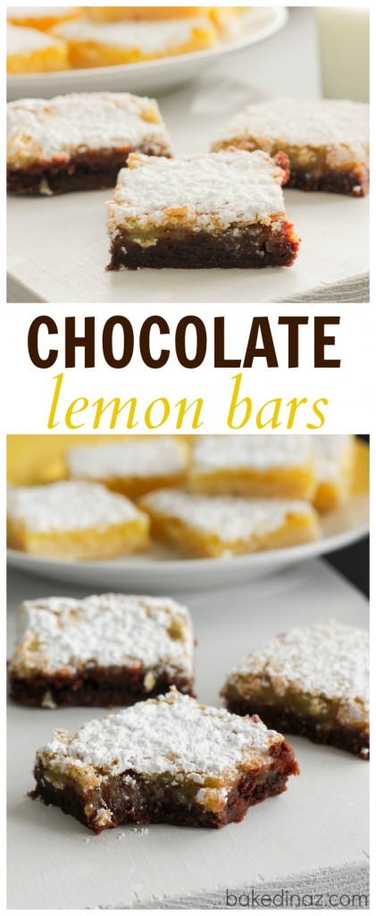 chocolate lemon bars
