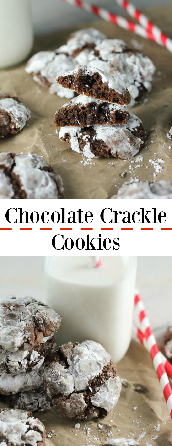 Chocolate Crackle Cookie