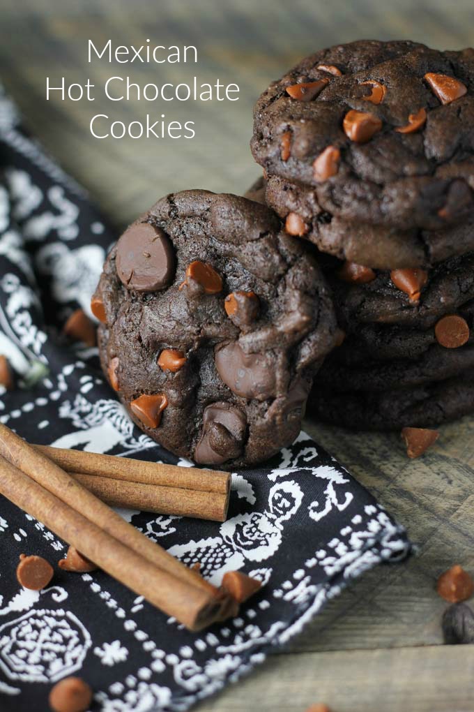 Mexican Hot Chocolate Cookies text