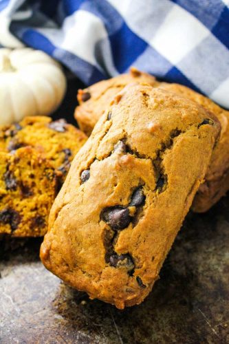 Pumpkin Chocolate Chip Bread