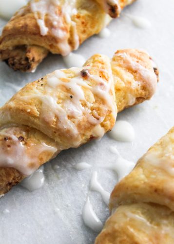 Glazed Cheese Croissant
