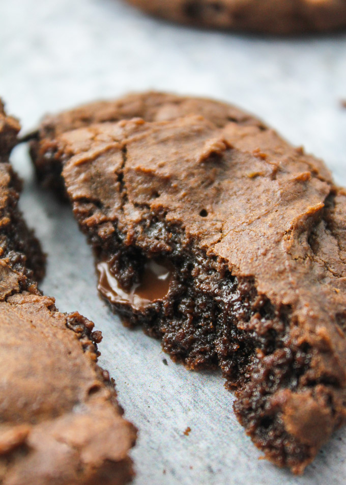 picture of a brownie cookie with recipe