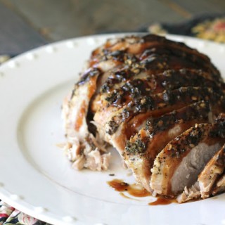 Balsamic Glazed Pork Roast