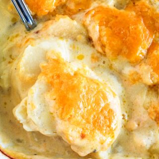 Easy & Cheesey Scalloped Potatoes
